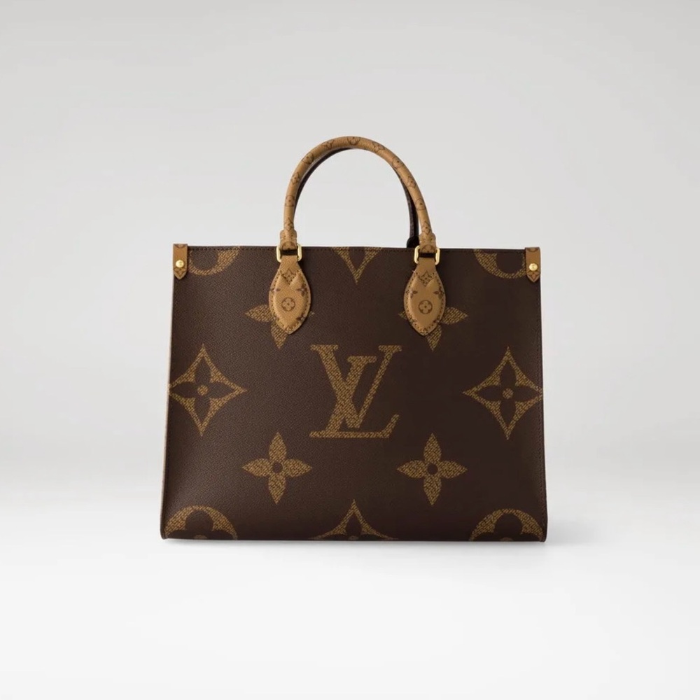 Louis Vuitton Brown Monogram Tote